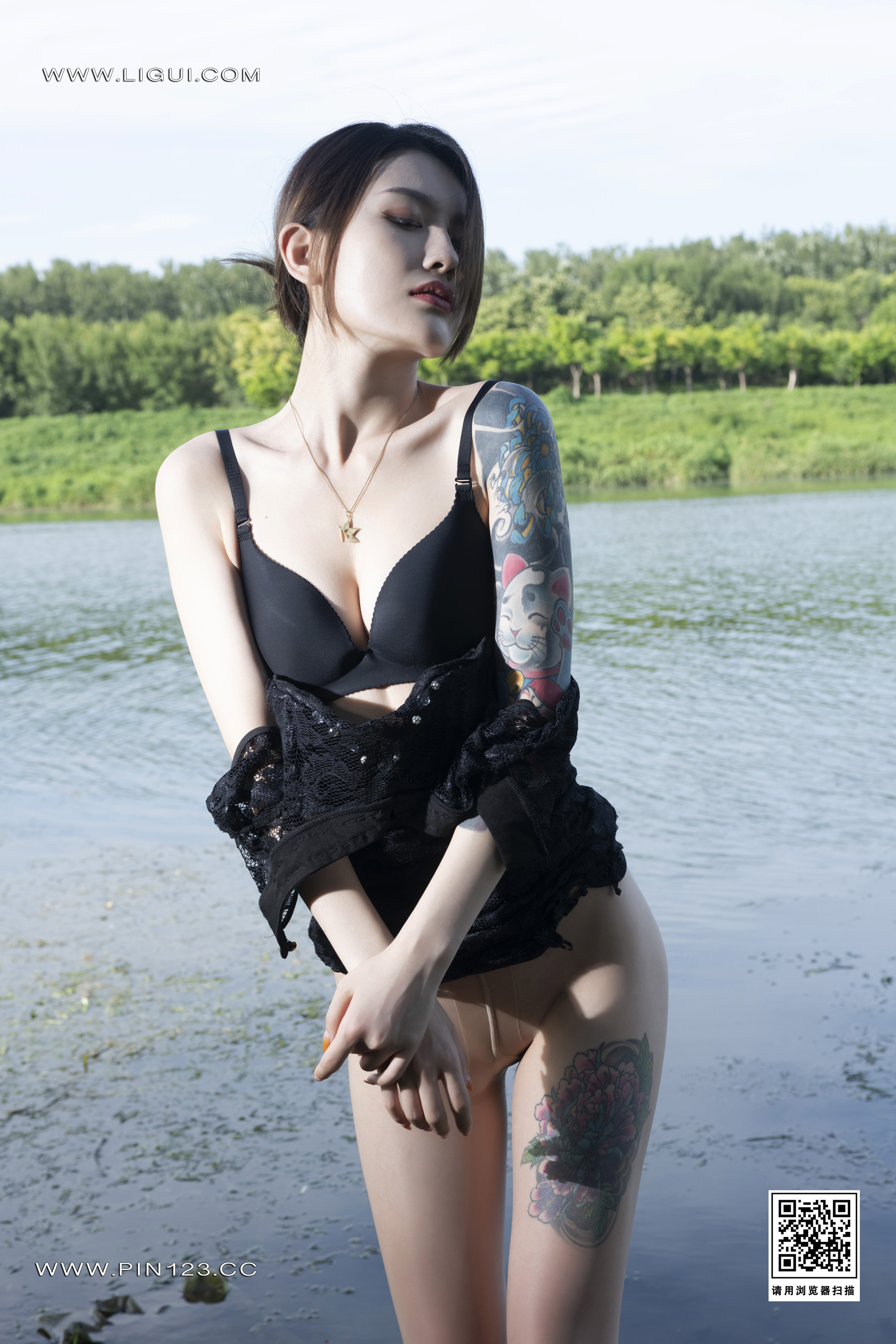 Ligui丽柜 2023.06.26 《郊野双丝》上 甜甜